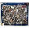 Image 1 : BOX FULL OF LARGE BOLTS AND SPARE PARTS