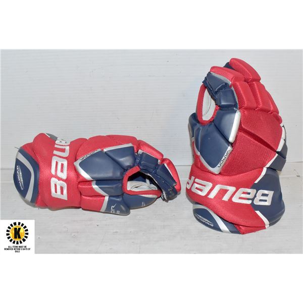 BAUER VAPOR X30 14 INCH GLOVES