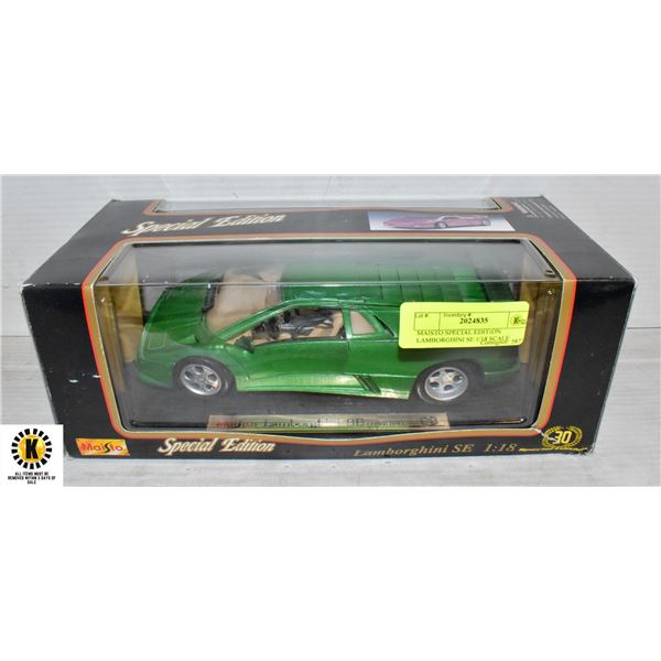 MAISTO SPECIAL EDITION LAMBORGHINI SE 1/18 SCALE