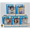 Image 1 : 5 DISNEYLAND FUNKO MINIS PETER PAN, ALICE, CAPTAIN