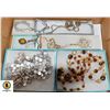 Image 1 : 6 NECKLACES- 1 TIGER EYE-MATCHING BRACELET &