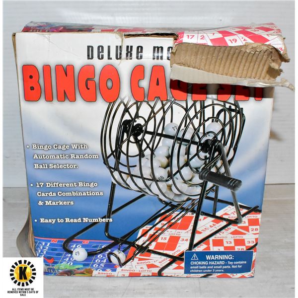 BINGO CAGE & BALLS