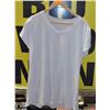 Image 1 : NEW LADIES XL TULIP SLEEVE WHITE T-SHIRT