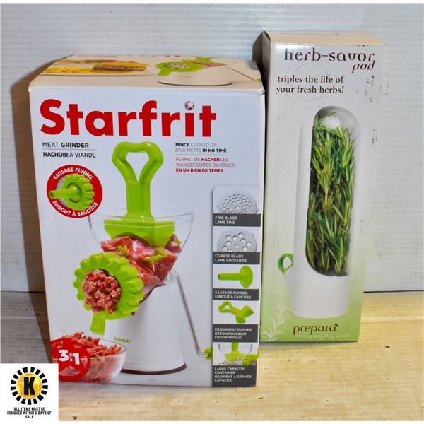 NEW ITEMS STARFRIT 3 IN 1 MEAT