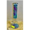 Image 1 : NEW 14" BLUE THEMED CHECKERED BEAKER BONG