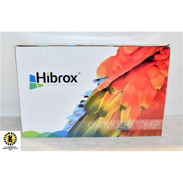 NEW HIBROX BLACK TONER CARTRIDGE TBDR620/520