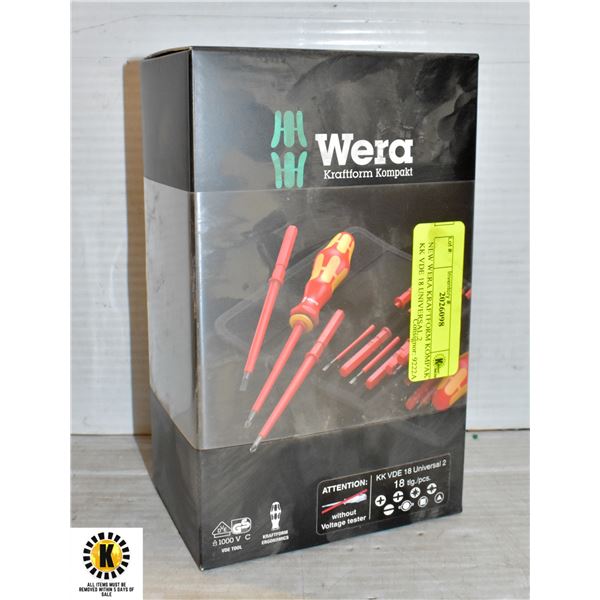 NEW WERA KRAFTFORM KOMPAKT KK VDE 18 UNIVERSAL 2