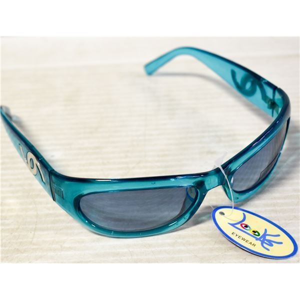 6 PAIRS OF TURQUOISE D & G REPLICA SUNGLASSES