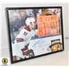 Image 1 : PAUL BISSONETTE AUTOGRAPHED 8 X 10 FRAMED