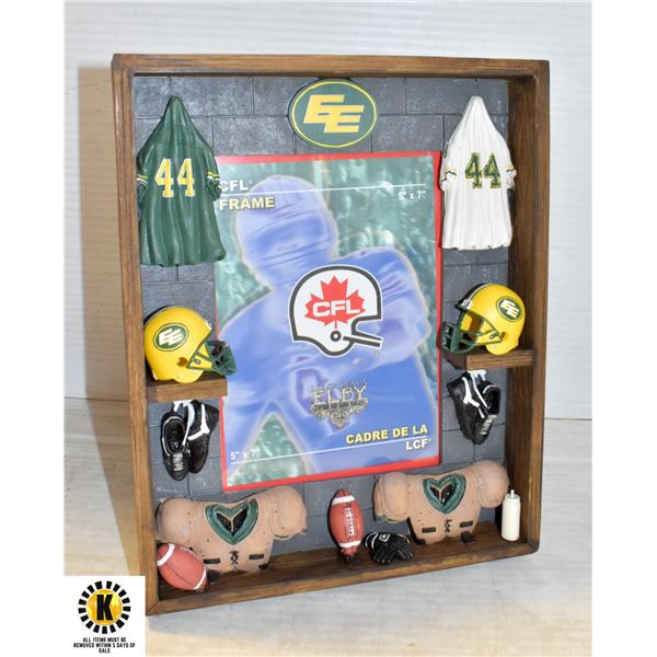 EDMONTON ESKIMOS CUSTOM PICTURE FRAME