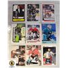 Image 1 : 18 ED BELFOUR HOCKEY CARDS HALL OF FAME ROOKIE