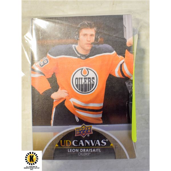 50 UPPER DECK CANVAS INSERT CARDS BDRAISAITL