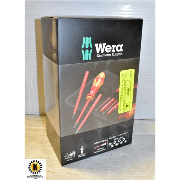 NEW WERA KRAFTFORM KOMPAKT KK VDE 18 UNIVERSAL 2