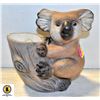 Image 1 : 1960'S CERAMIC KOALA PLANTER