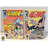 Image 1 : MARVEL GI JOE #26, 27 COMIC LOT, SNAKE EYES ORIGIN