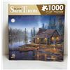 Image 1 : 31)  FACTORY SEALED 1000 PCE "CABIN HOLIDAY"