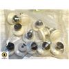 Image 1 : BAG OF VINTAGE HEAVY METAL DRAW KNOBS