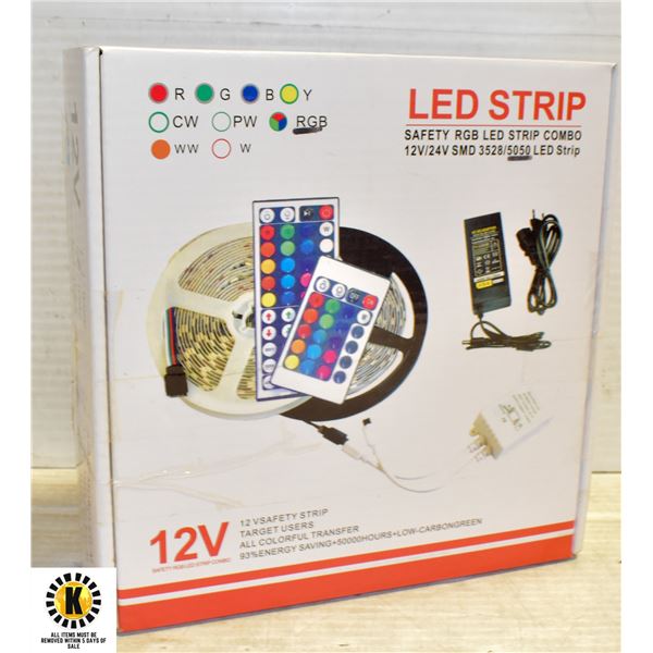 LED STRAP WITH REMOTE CONTROL, MULTI COLOR