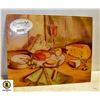 COUNTER ART TEMPERED GLASS CUTTING BOARD NEW