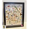 Image 1 : CANADIAN LAPEL PINS IN SHADOW BOX