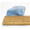 Image 1 : 17)  NATURAL BLUE 79.8 CT OWYHEE ROUGH OPAL