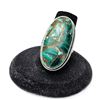 Image 1 : 29)  NATURAL COPPER/AZURITE MALACHITE OVAL