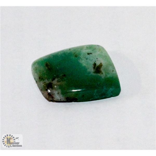 2)  NATURAL 20.5 CT GREEN CHRYSOPRAGE FANCY