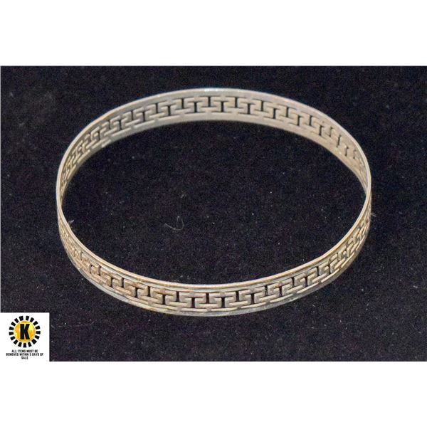 925 SILVER VERSACE STYLE BANGLE