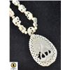 Image 1 : ESTATE CARVED ELEPHANT IVORY NECKLACE