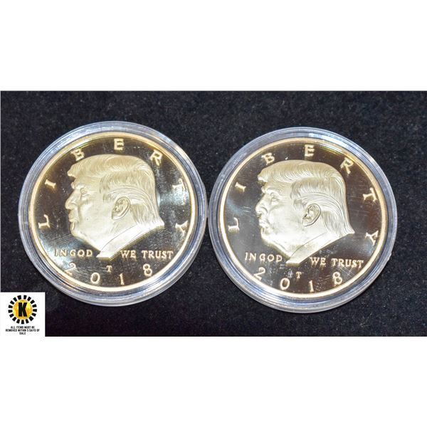 2 AMERICAN EAGLE PRESIDENTIAL COINS TOGETHER