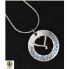 Image 1 : TEACH,LOVE,INSPIRE 925 SILVER NECKLACE