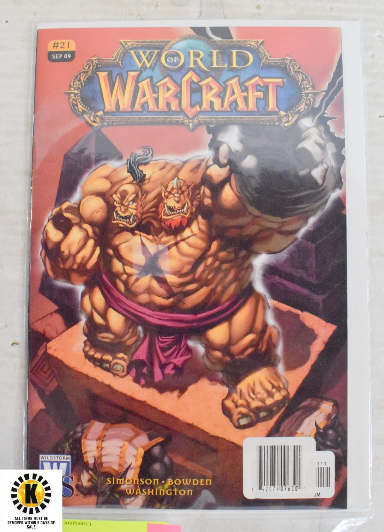 21 Ws WORLD OF WARCRAFT 21 WS