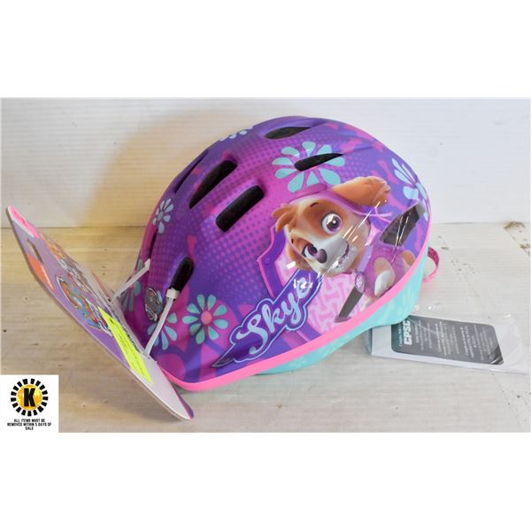 PAW PATROL KIDS BIKE HELMET