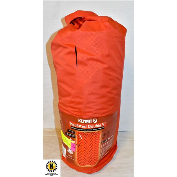 KLYMIT INSULATED DOUBLE V SLEEPING PAD