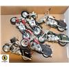 Image 1 : HARLEY DAVIDSON DIE CAST 6 BIKES