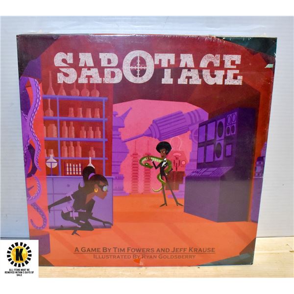 SABOTAGE GAME (NEW)