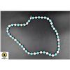 Image 1 : #141-FRESH WATER , TURQUOISE NECKLACE 17"
