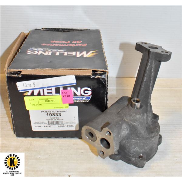 FORD SMALL BLOCK HIGH VOLUME OIL PUMP