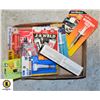 Image 1 : FLAT OF UNUSED GLUE + ADHESIVES