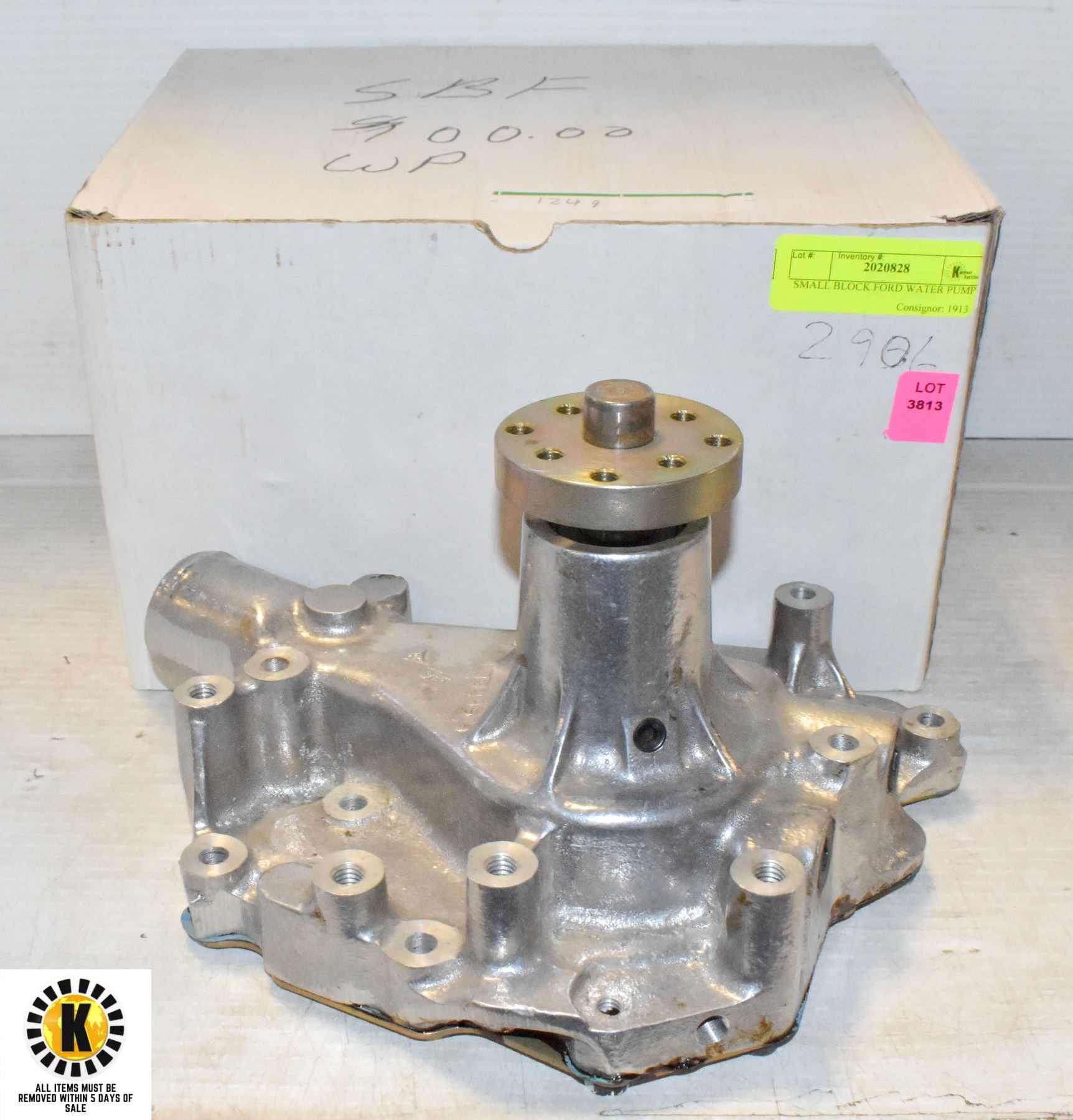SMALL BLOCK FORD WATER PUMP Small block ford water pump