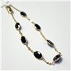 BZ1105-44 10K SAPPHIRE 7"(7CT) BRACELET