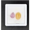 Image 1 : #6- NATURAL PINK SAPPHIRE 5.74CT,GOLDEN RUTILE 7.1