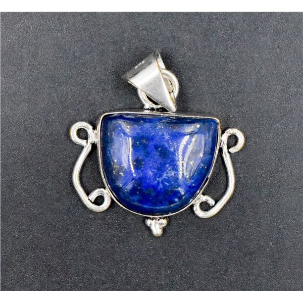 #19-NATURAL LAPIS LAZULI PENDANT