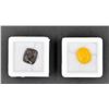 Image 1 : #10-NATURAL YELLOW OPAL 5.0 CT,SMOKY QUARTZ 4.50CT