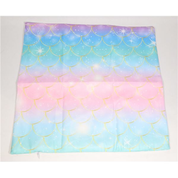 NEW MERMAID SCALE THEME PILLOW CASE