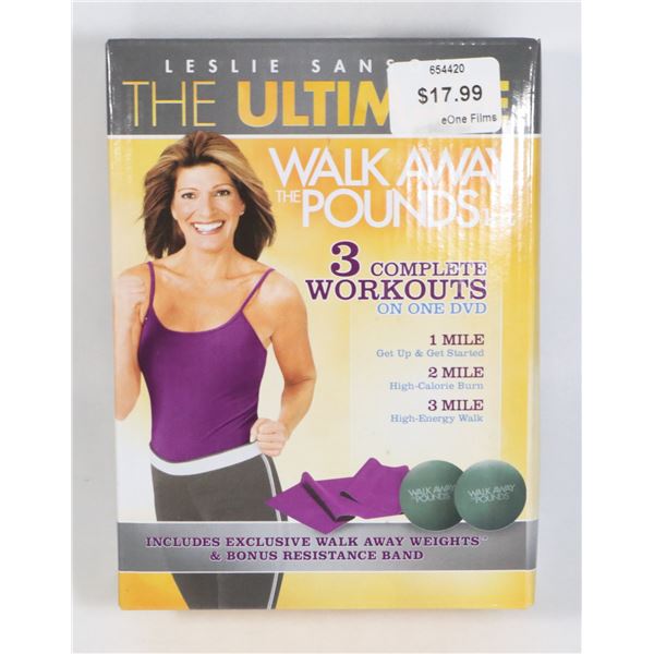 NEW WALK AWAY THE POUNDS KIT INCLUDES DVD