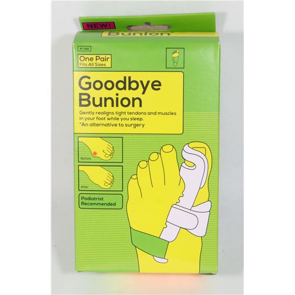 NEW GOODBYE BUNION NON SURGICAL BUNION AID