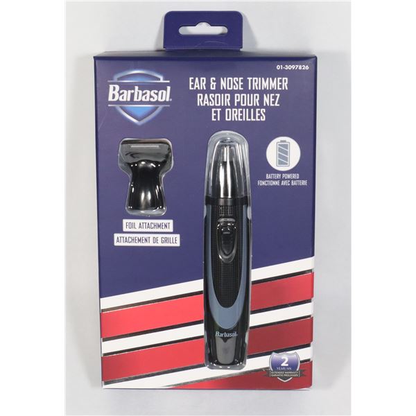 NEW BARBASOL EAR AND NOSE TRIMMER