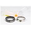 Image 1 : NEW COUPLES STAINLESS STEEL HEART AND KEY