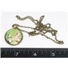 Image 1 : NEW FROG AND FAIRY THEME PENDANT AND CHAIN